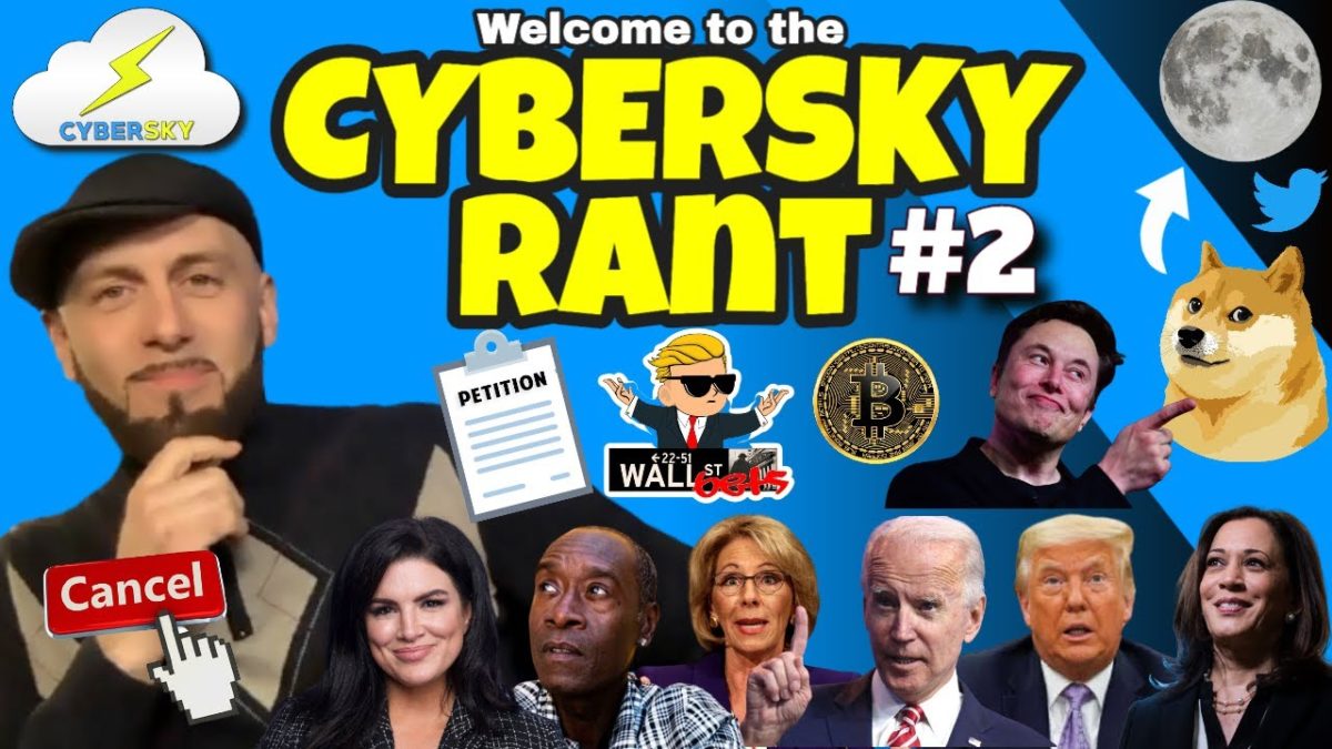 INTERNET IS THE NEW DEMOCRACY: CARANO, CHEADLE, BETSY DEVOS, ELON MUSK, TRUMP, BIDEN | RANT #2